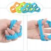 Zestaw Gum Do Rehabilitacji Ćwiczeń Rąk Palców Dłoni Nadgarstka Jajko 9 szt