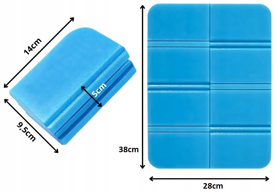 Mata Piankowa Składana Do Siedzenia Xpe Lekka Mała Karimata Turystyczna