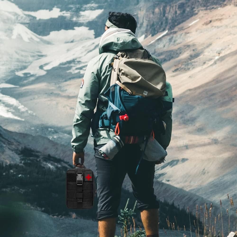 Apteczka Saszetka Taktyczna Wojskowa Medyczna Molle Kieszeń Zasobnik Pasa