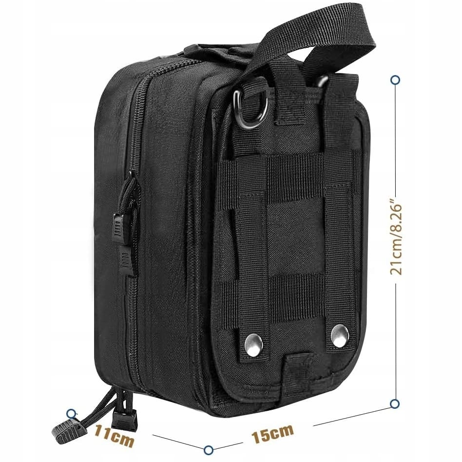 Apteczka Saszetka Taktyczna Wojskowa Medyczna Molle Kieszeń Zasobnik Pasa