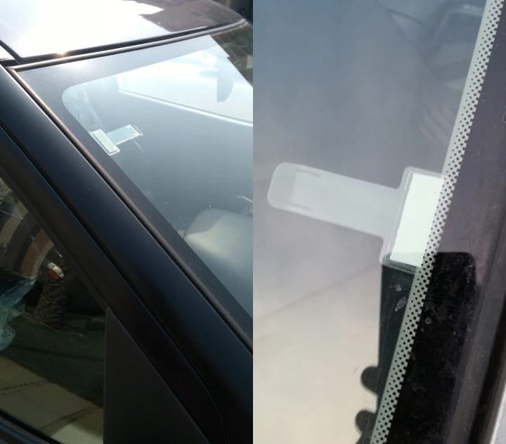 Klips Uchwyt Na Bilet Parkingowy Legitymację Inwalidzką Autostradowy Szybę