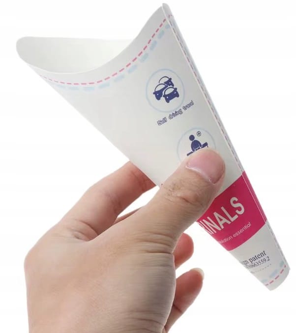 image-3795.jpeg Lejek Do Sikania Dla Kobiet Na Stojąco Jednorazowe Do Oddawania Moczu 12szt