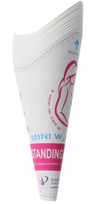 image-3796.jpeg Lejek Do Sikania Dla Kobiet Na Stojąco Jednorazowe Do Oddawania Moczu 12szt