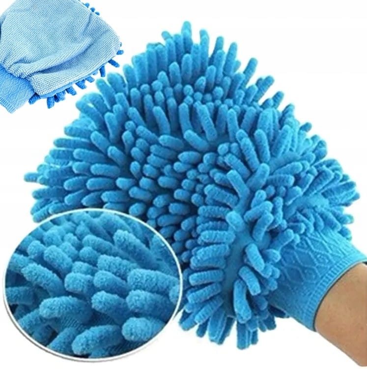 Rękawica Szmatka Z Mikrofibry Myjąca Do Mycia Czyszczenia Samochodu Auta