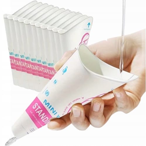 image-3802.jpeg Lejek Do Sikania Dla Kobiet Na Stojąco Jednorazowe Do Oddawania Moczu 12szt