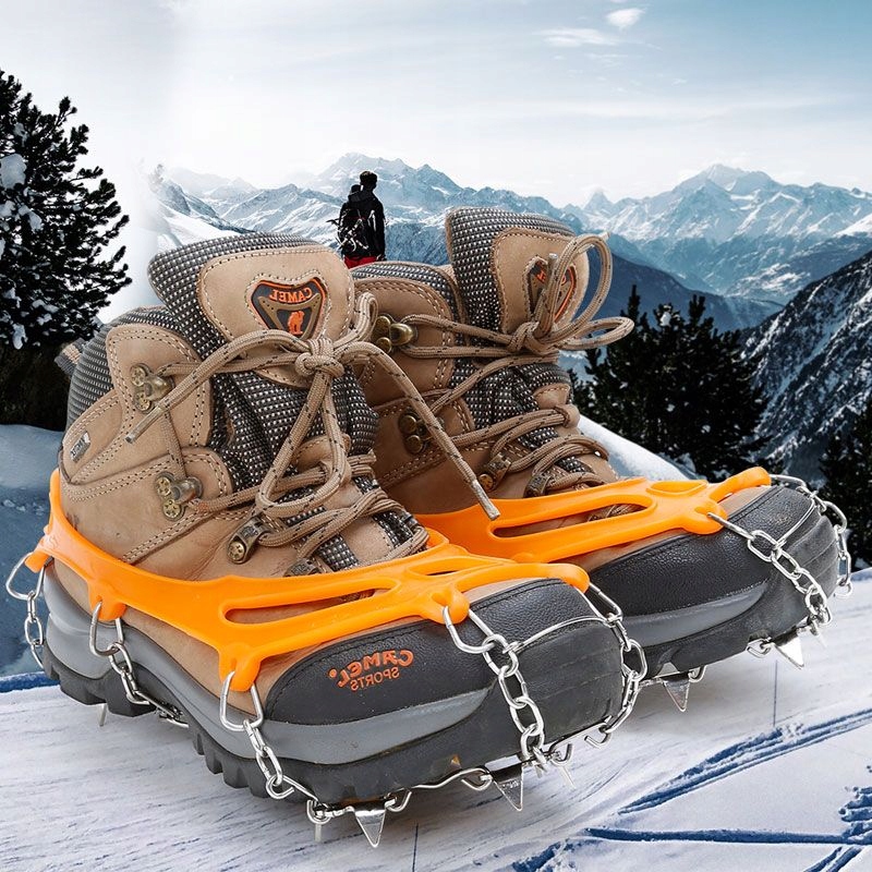Raczki Na Buty Turystyczne 38-45 Kolce Antypoślizgowe Łańcuchy Elastyczne