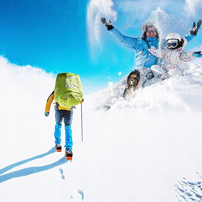 Raczki Na Buty Turystyczne 38-45 Kolce Antypoślizgowe Łańcuchy Elastyczne