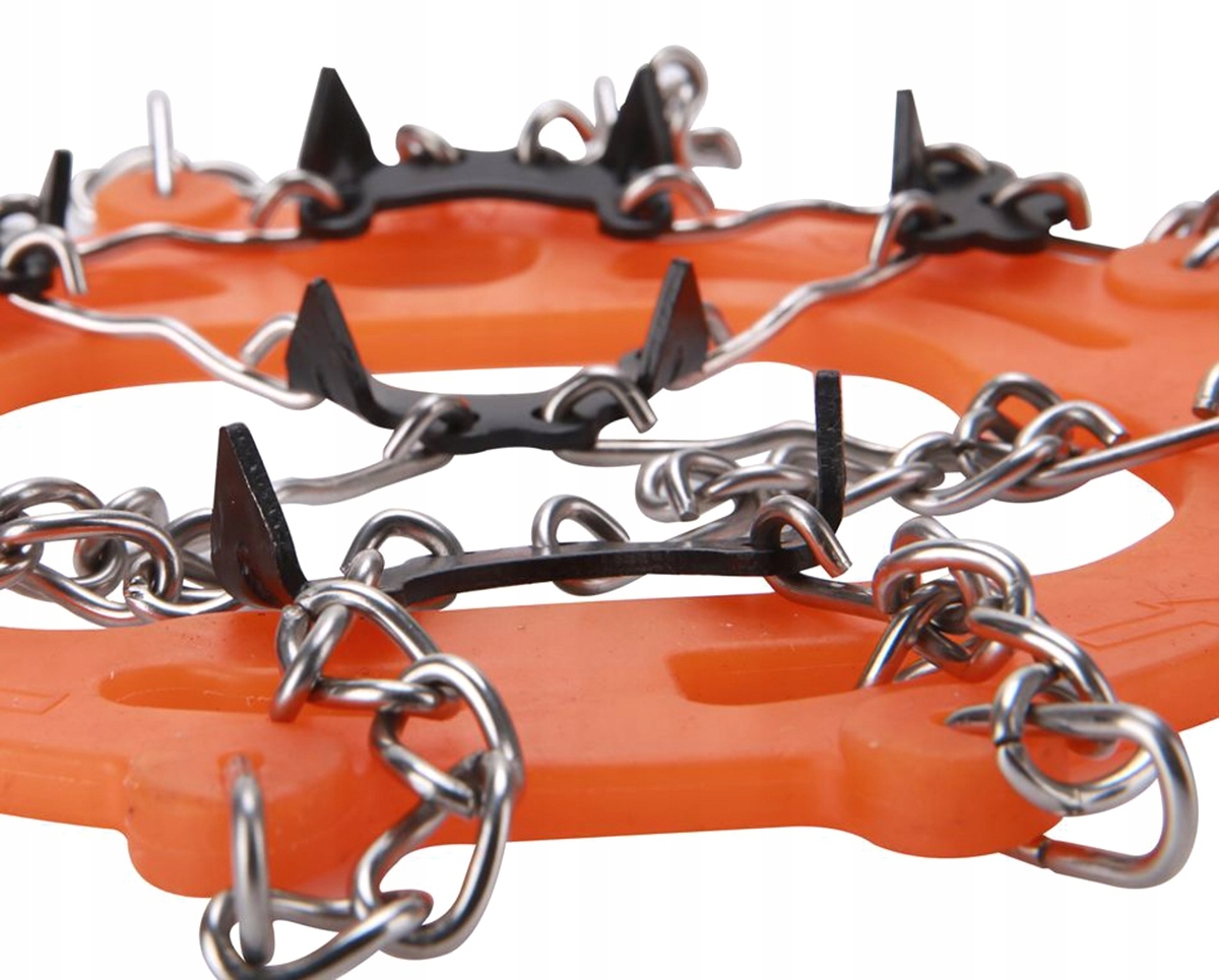 Raczki Na Buty Turystyczne 38-45 Kolce Antypoślizgowe Łańcuchy Elastyczne