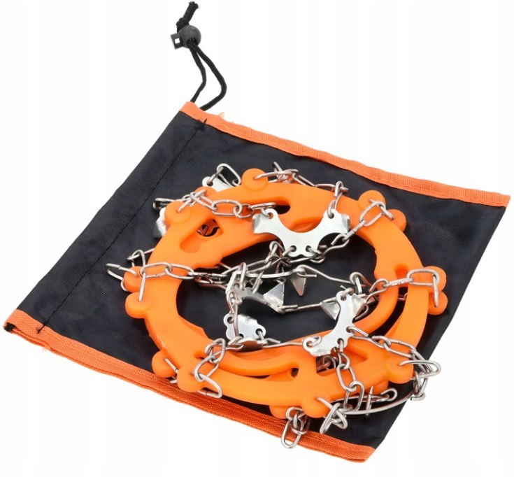 Raczki Na Buty Turystyczne 38-45 Kolce Antypoślizgowe Łańcuchy Elastyczne