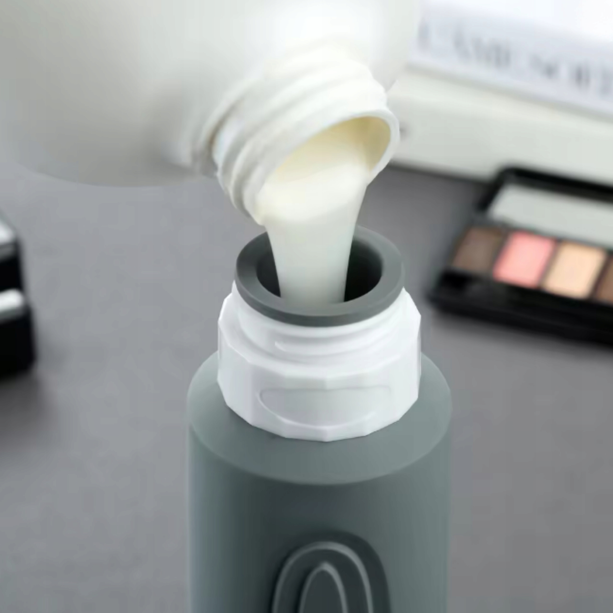 Silikonowe Butelki Podróżne Do Samolotu Bagażu Na Kosmetyki Pojemniki 90ml