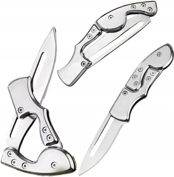 Nóż Scyzoryk Składany Innowacyjny Transformers Edc Stal Nierdzewna Nożyk