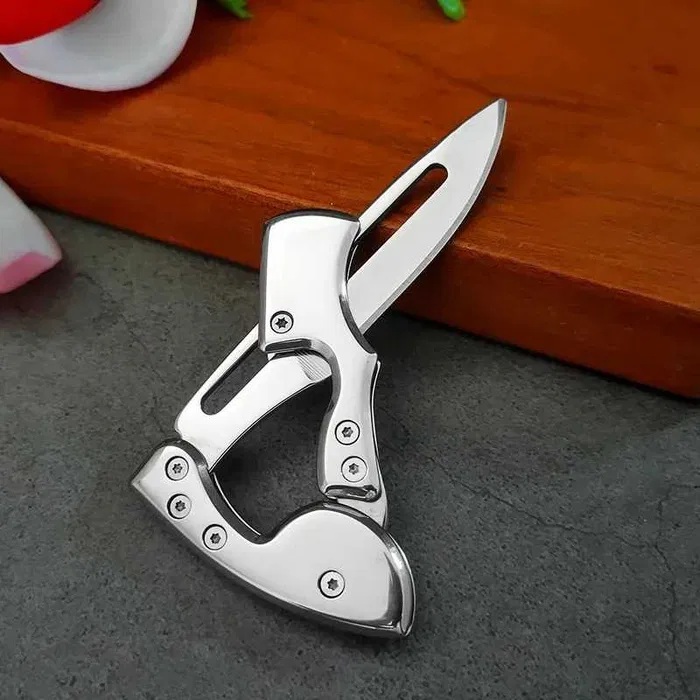 Nóż Scyzoryk Składany Innowacyjny Transformers Edc Stal Nierdzewna Nożyk