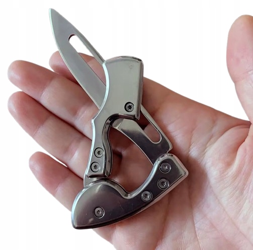 Nóż Scyzoryk Składany Innowacyjny Transformers Edc Stal Nierdzewna Nożyk