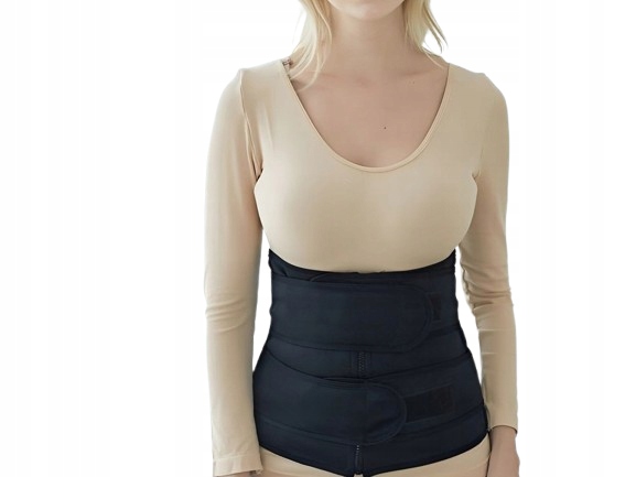 Pas Wyszczuplający Neoprenowy Odchudzający Na Brzuch I Zdrowy Kręgosłup l