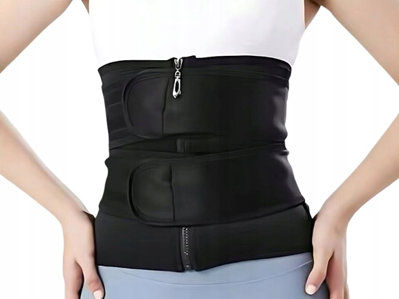 Pas Wyszczuplający Neoprenowy Odchudzający Na Brzuch I Zdrowy Kręgosłup l