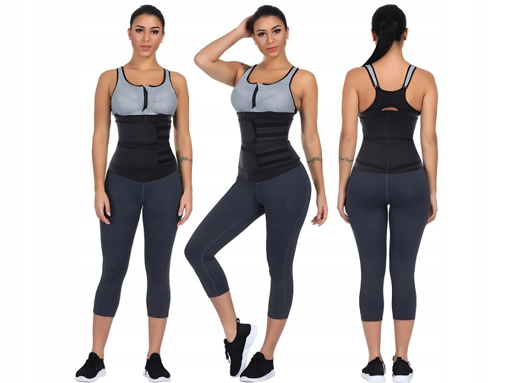 Pas Wyszczuplający Neoprenowy Odchudzający Na Brzuch I Zdrowy Kręgosłup l