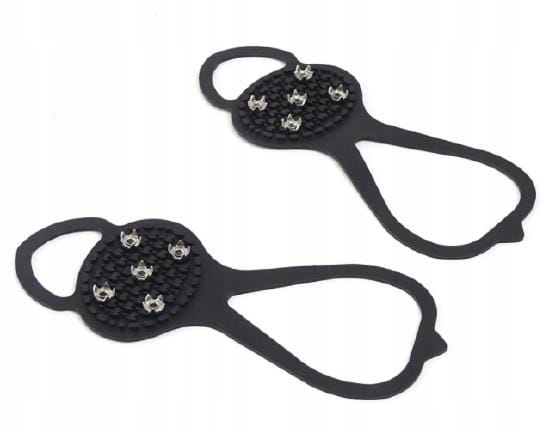 Raczki Mini Nakładki Z Kolcami Antypoślizgowe Na Buty Obuwie Czarne R 40-46