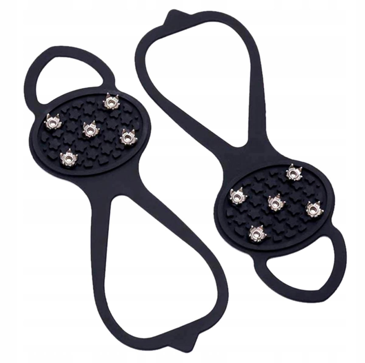 Raczki Mini Nakładki Z Kolcami Antypoślizgowe Na Buty Obuwie Czarne R 40-46