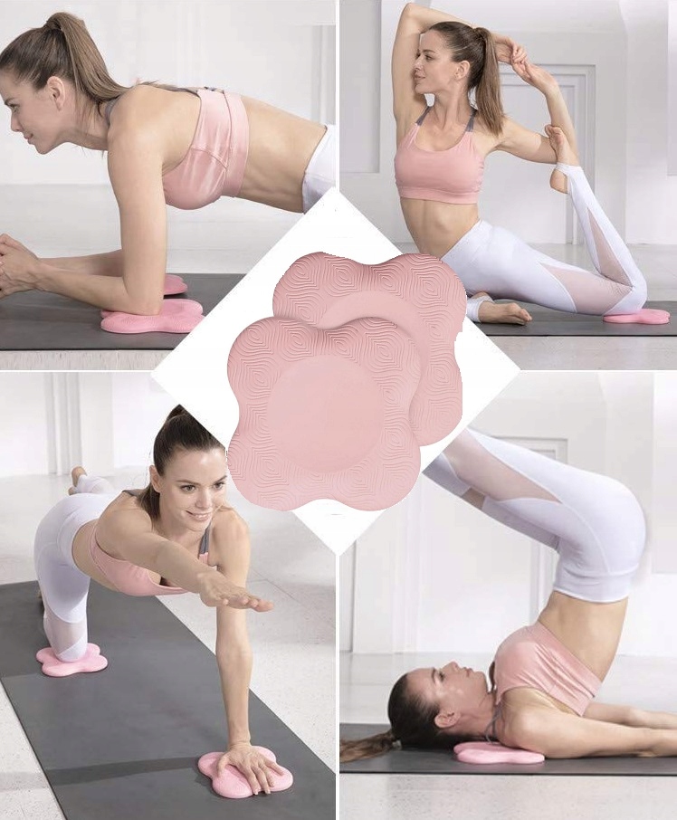 Podkładki Pod Łokcie Kolana Do Jogi Pilatesu Ćwiczeń Wygoda Komfort 2szt.