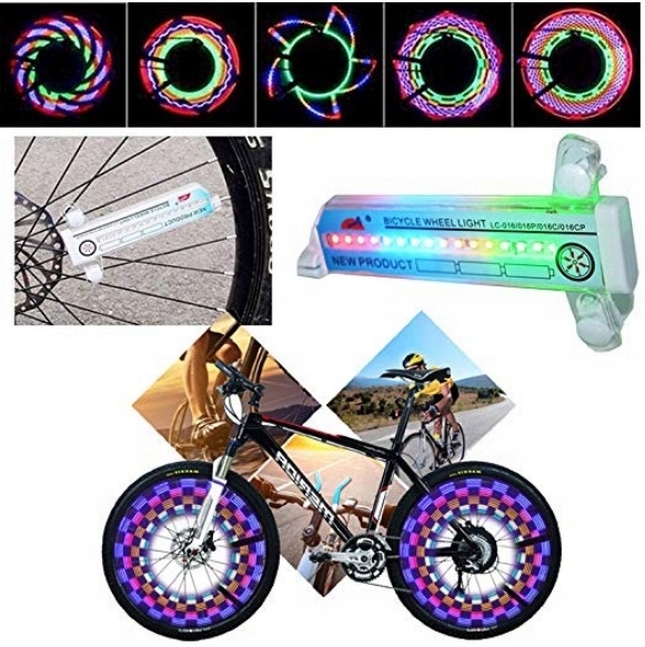 Światła Neon Rowerowe Lampka Na Szprychy Koła Led