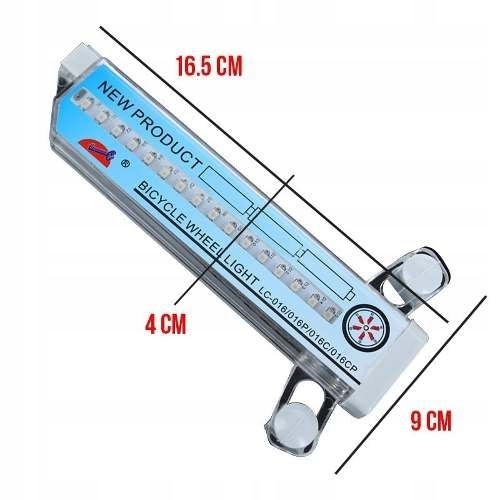 Światła Neon Rowerowe Lampka Na Szprychy Koła Led