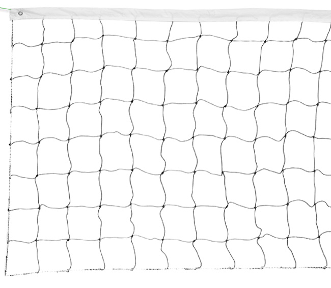 Siatka Do Siatkówki Gry W Badbintona Tenisa 9,5x1m Stalowa Linka Popularna