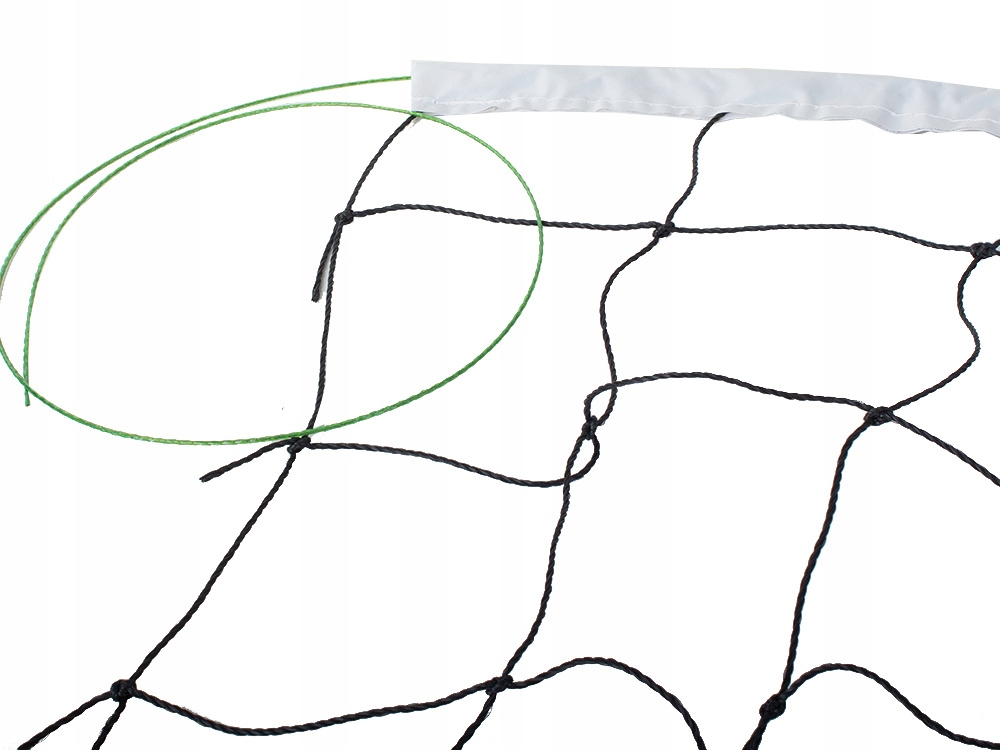 Siatka Do Siatkówki Gry W Badbintona Tenisa 9,5x1m Stalowa Linka Popularna