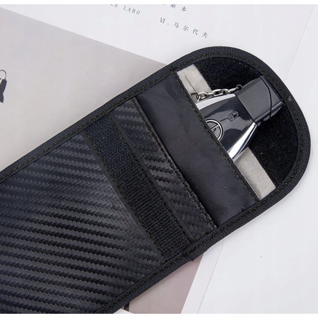 2x Etui Antykradzieżowe Blokujące Sygnał Karty Zbliżeniowe Kluczy Kluczyków