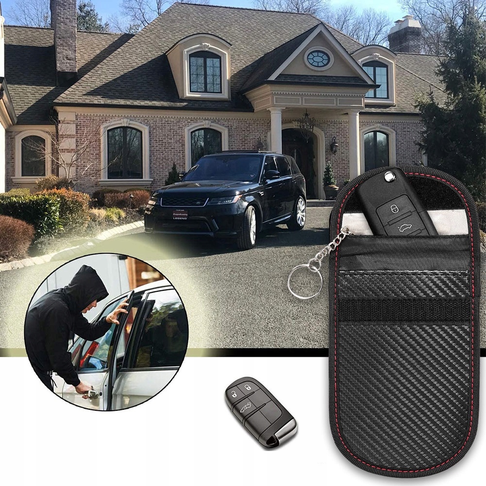 Etui Antykradzieżowe Blokujące Sygnał Karty Zbliżeniowe Kluczy Kluczyków