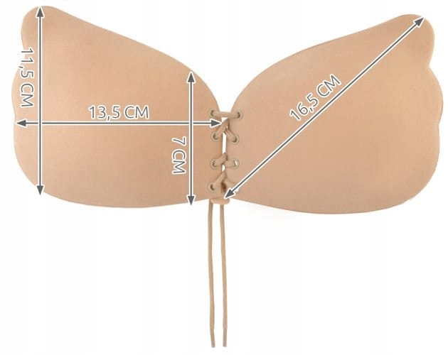 Stanik Biustonosz Samonośny Przyklejany Push Up B