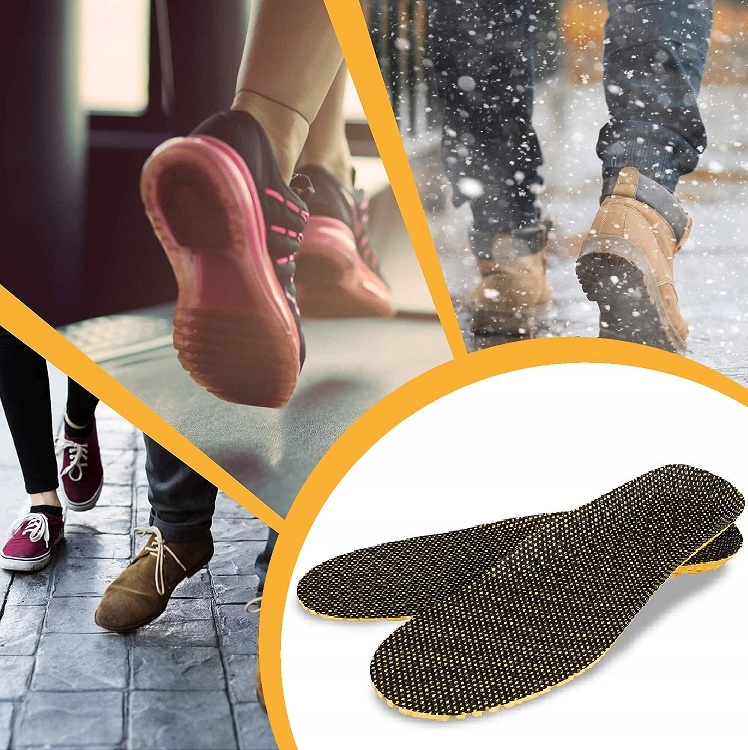 Wkładki Do Butów Przeciwpotne Amortyzujące Lekkie