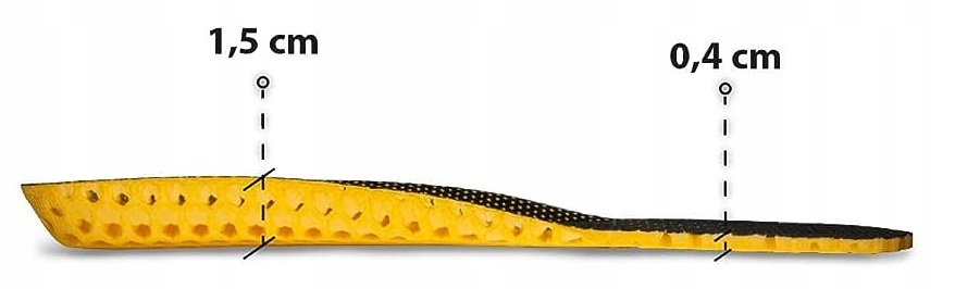 Wkładki Do Butów Przeciwpotne Amortyzujące Lekkie