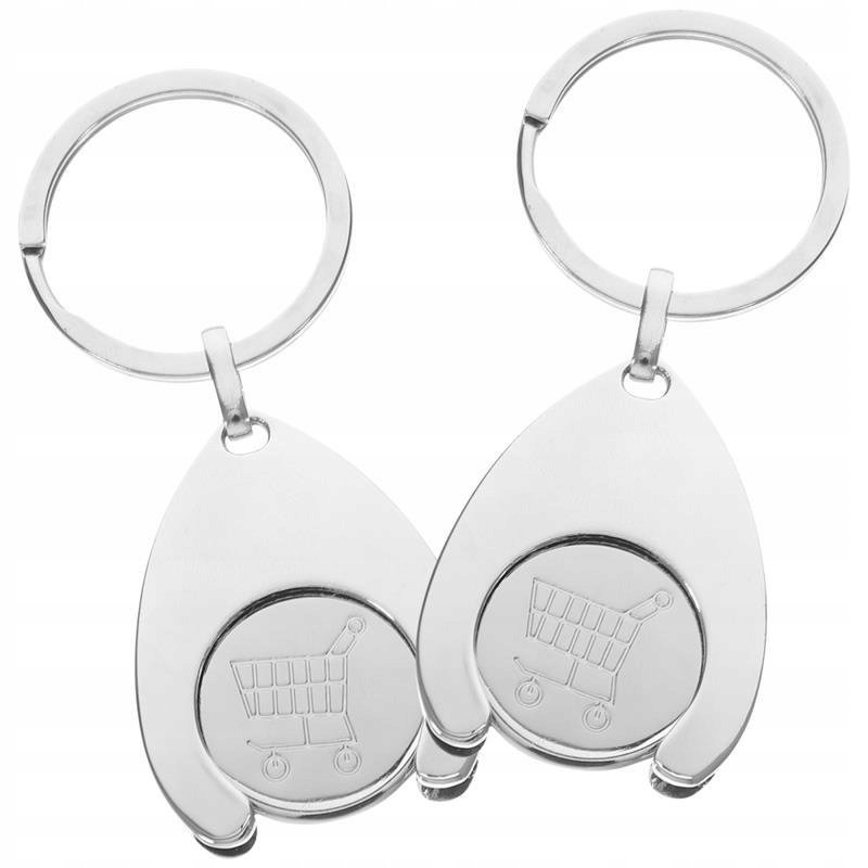 Brelok Żeton Do Wózka Breloczek Do Koszyka - 2szt.