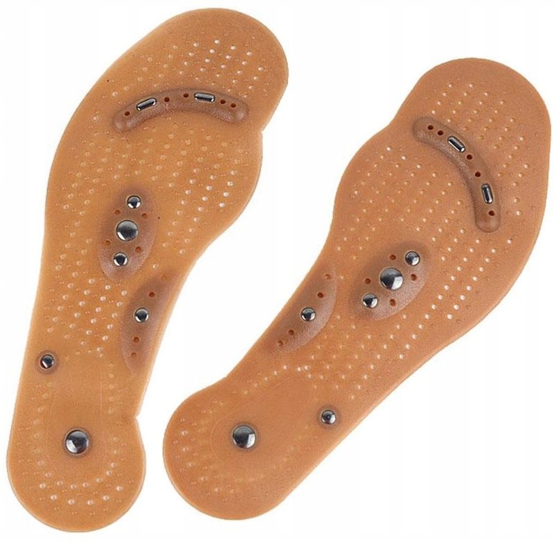 Wkładki Magnetyczne Masujące Akupresura Do Butów Magnesami Lecznicze