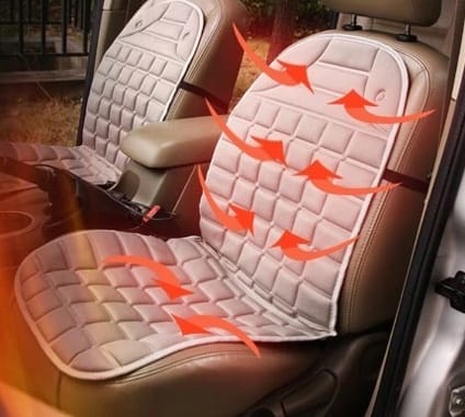 Mata Grzewcza Podgrzewana Na Fotel Siedzenie Samochodu Regulacjia Tryb -12v