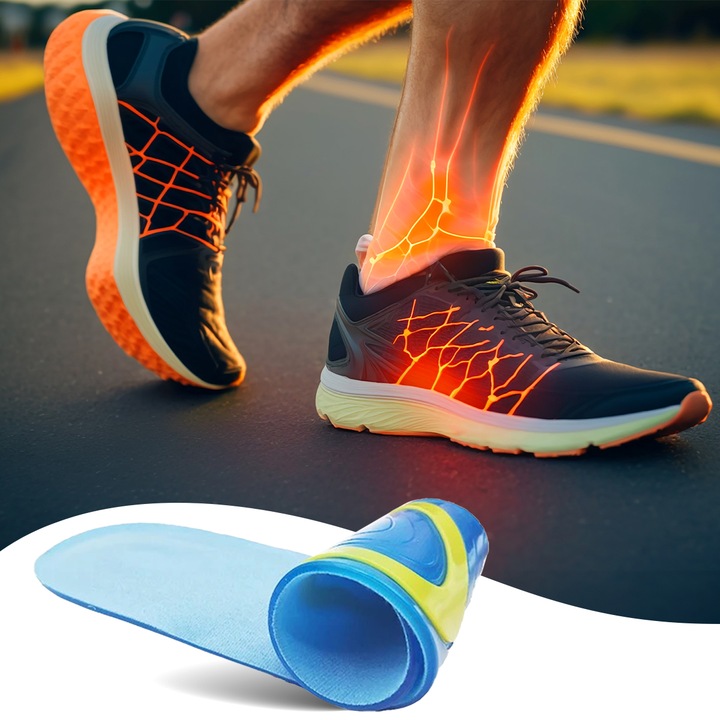 Komfort Żelowe Wkładki Do Butów Roboczych Sportowych Amortyzujące 38-42