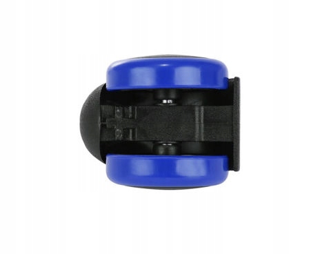 Kółka Kauczukowe Do Fotela Gumowe 5 szt Niebieskie