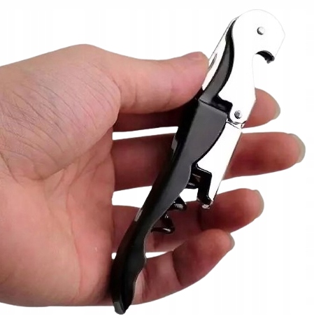 Otwieracz Do Wina Piwa Korkociąg Barmański 3 Fukcje Do Butelek