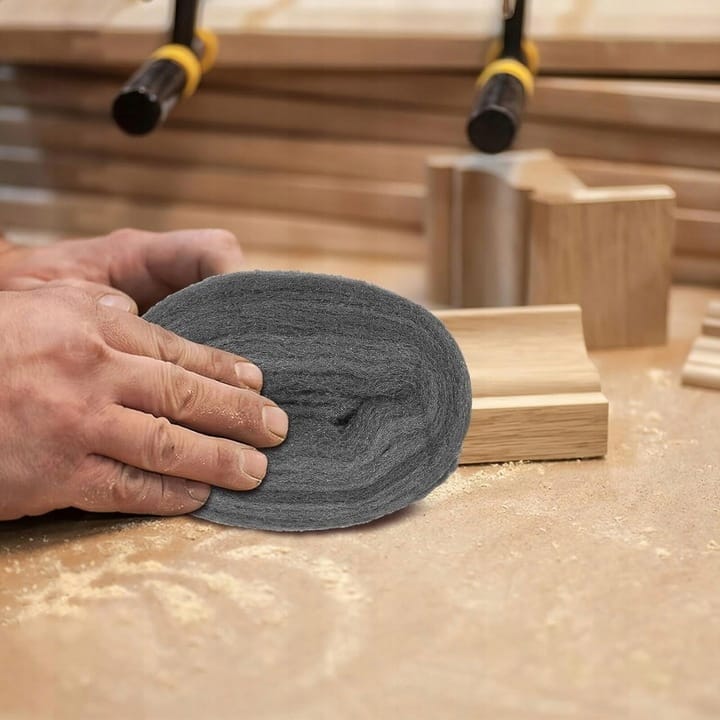 Zestaw Do Polerowania Szlifowania Usuwania Rdzy Wełna Stalowa Staliwo 3x150