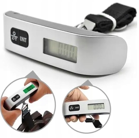 Waga Bagażowa Lotnicza Do Bagażu Elektroniczna Bagaż 50kg Podróżna Walizka