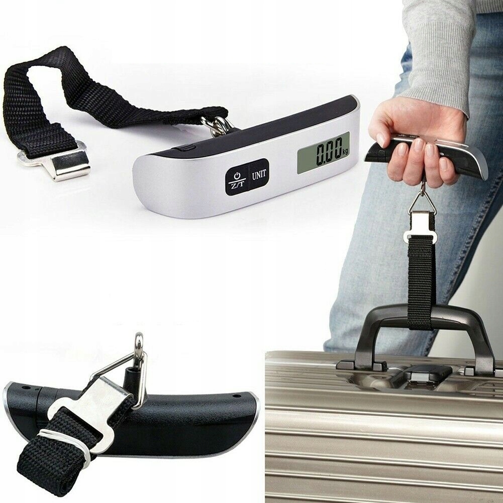 Waga Bagażowa Lotnicza Do Bagażu Elektroniczna Bagaż 50kg Podróżna Walizka