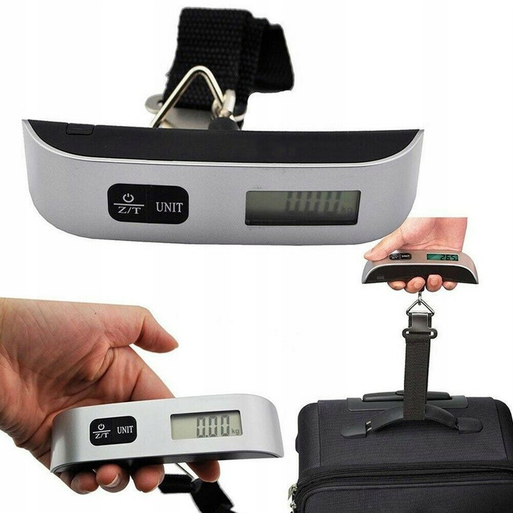 Waga Bagażowa Lotnicza Do Bagażu Elektroniczna Bagaż 50kg Podróżna Walizka