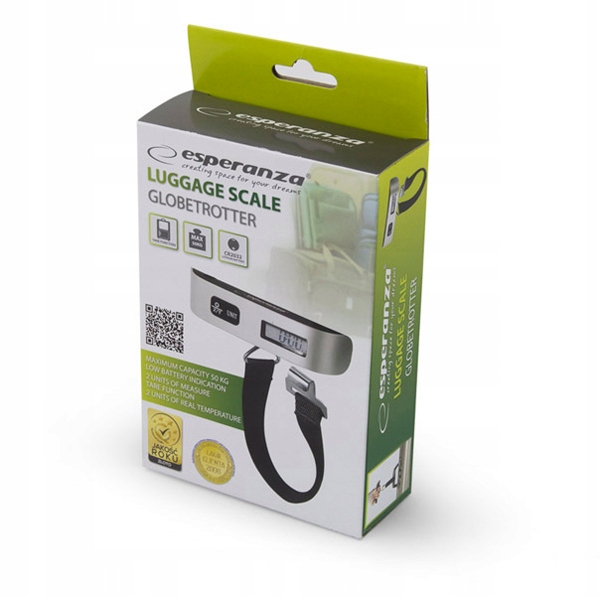 Esperanza Waga Bagażowa Bagażu Elektroniczna 50kg