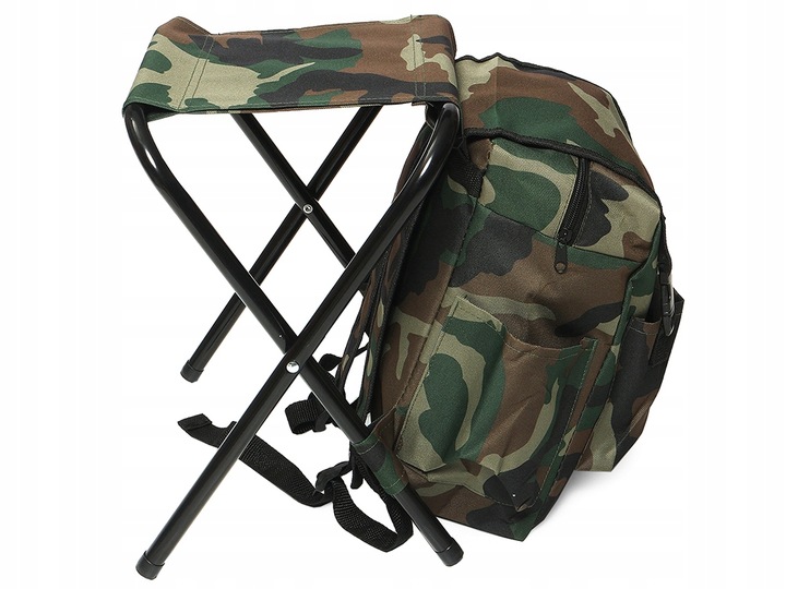 Krzesełko Krzesło Plecak Dla Emeryta Seniora 3w1