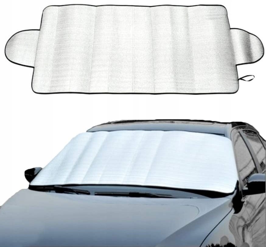 Osłona Antyszronowa Mata Na Szybę Auta Przeciwszronowa Mróz Śnieg 140x70