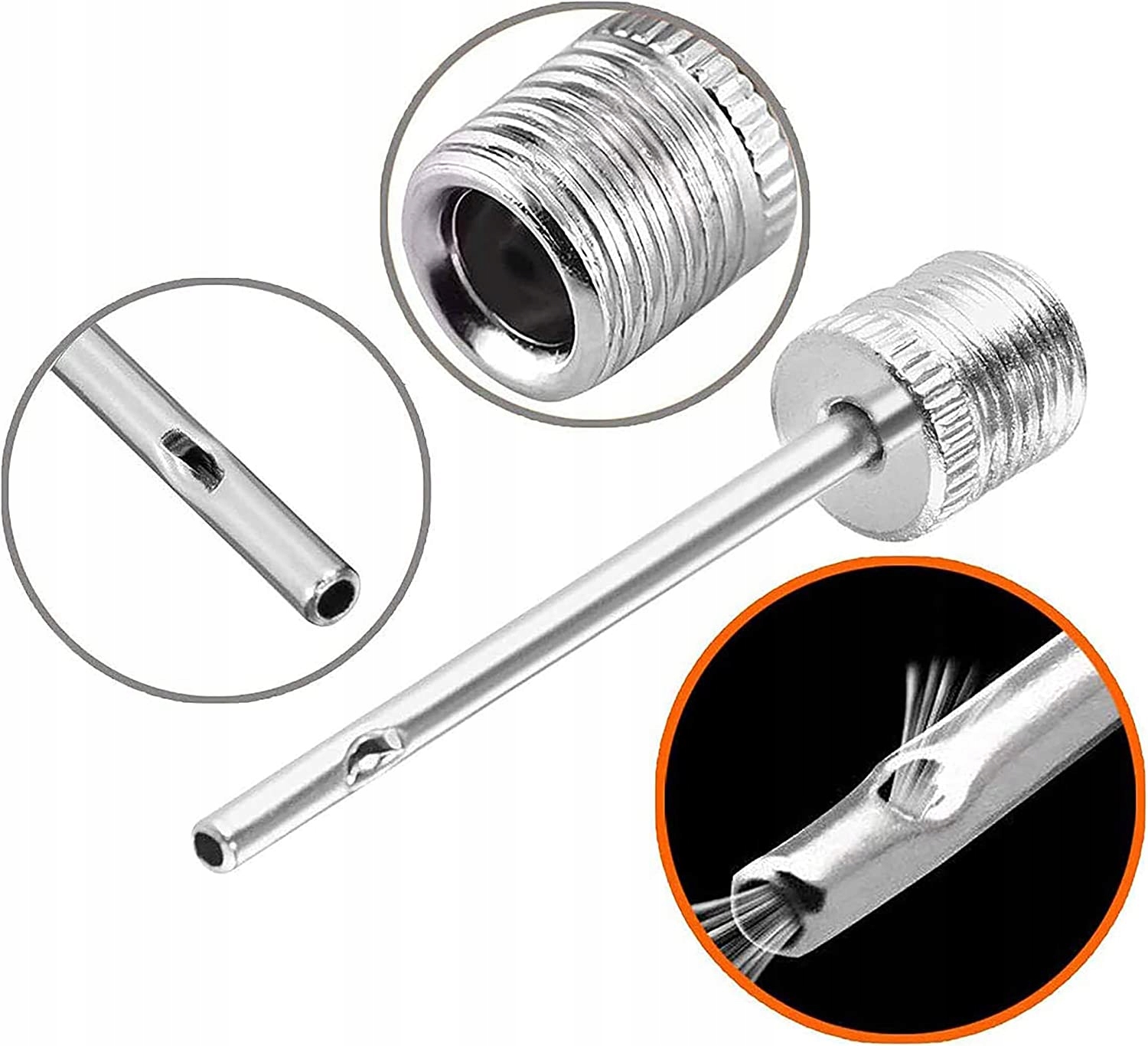 Igły Do Piłek Pompek Końcówki Do Pompowania Piłki Igła X10 Sztuk