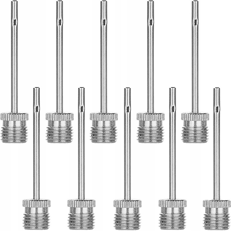 Igły Do Piłek Pompek Końcówki Do Pompowania Piłki Igła X10 Sztuk