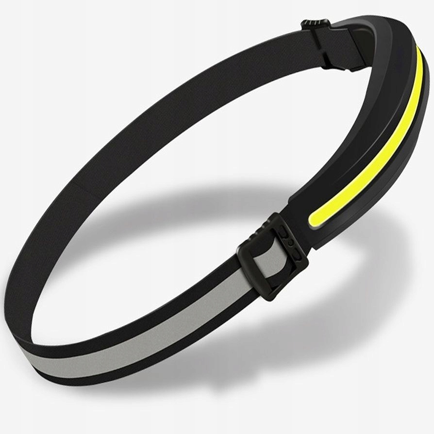 Mocna Latarka Lampka Czołowa Led Opaska Reflektor Na Głowę Cob 230° Trening