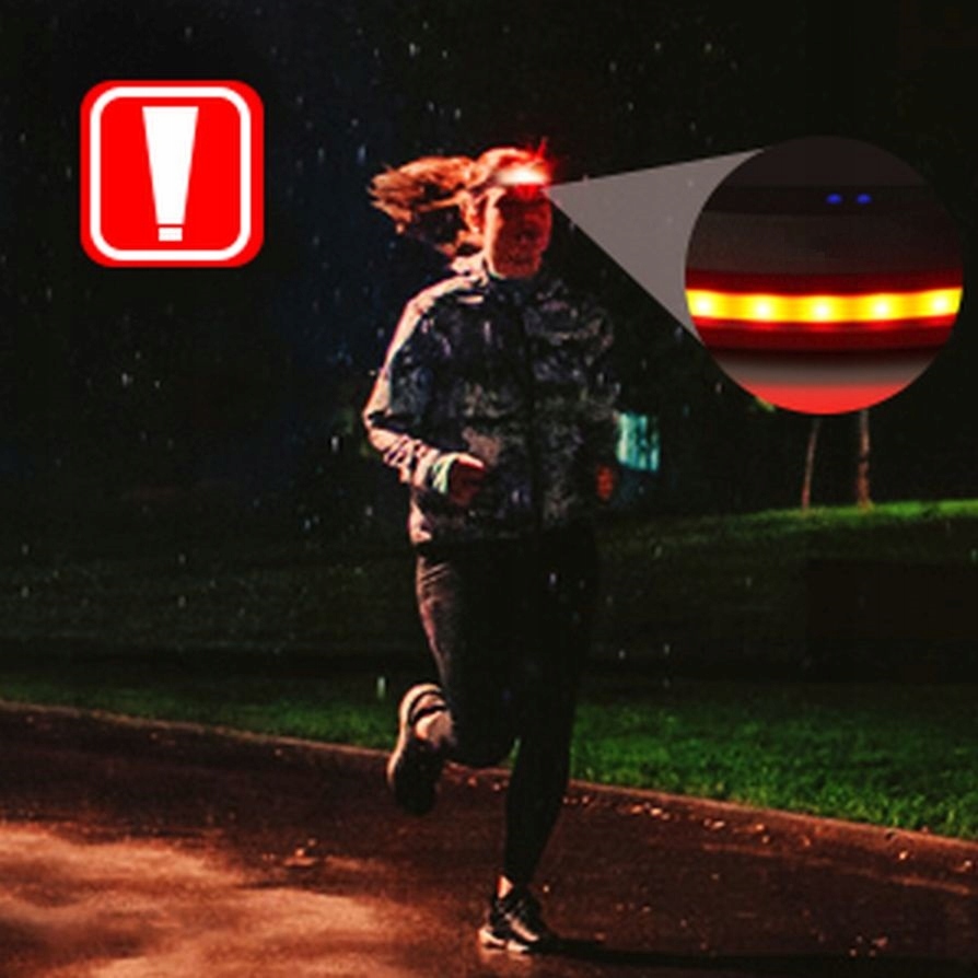 Mocna Latarka Lampka Czołowa Led Opaska Reflektor Na Głowę Cob 230° Trening