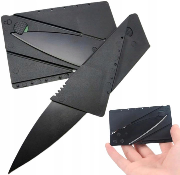 Nóż Rozkładany Składany Nożyk Karta Kredytowa
